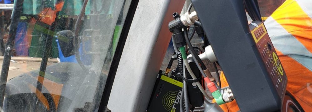 Recent install on a JCB teletruck including wireless data to the Weighbridge, customer can monitor individual and multiple loads.