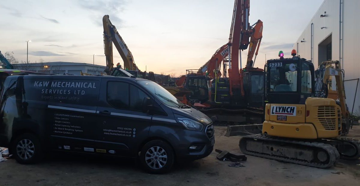 Xwatch XW2 installs carried out on a Hitachi ZX135 & Hitachi ZX225