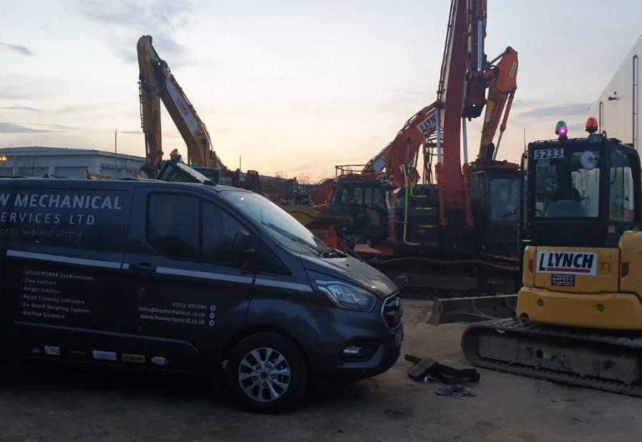 Xwatch XW2 installs carried out on a Hitachi ZX135 & Hitachi ZX225