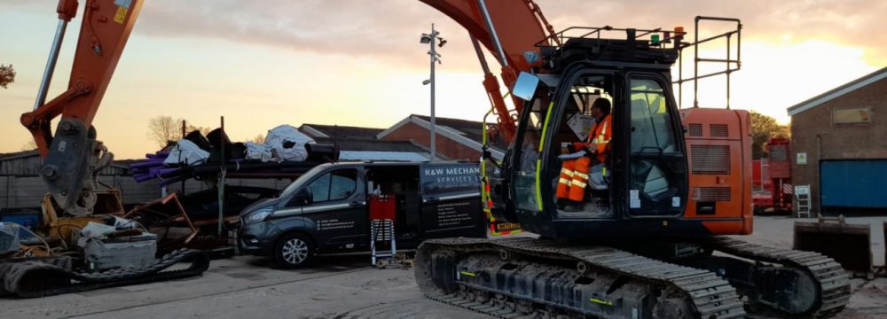 Xwatch XW2 installs carried out on a Hitachi ZX135 & Hitachi ZX225