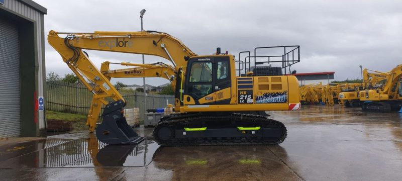 supply and install an Xwatch XW4 LMC , lorry mounted crane slew and height limiter to a Hiab with 17metres of telescoping sections for Explore Plant. 