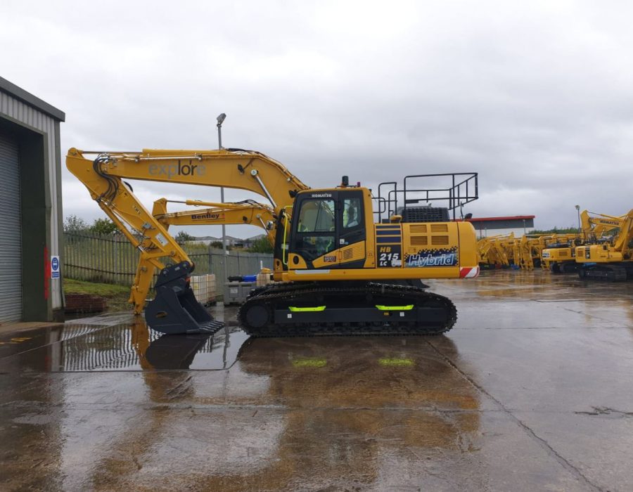 supply and install an Xwatch XW4 LMC , lorry mounted crane slew and height limiter to a Hiab with 17metres of telescoping sections for Explore Plant. 