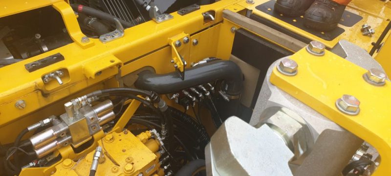 Explore Plant taken delivery of 2 Komatsu HB215LC-3 excavators after we installed Xwatch XW5 rated capacity indicator