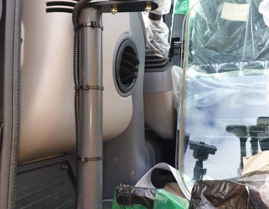 Explore Plant taken delivery of 2 Komatsu HB215LC-3 excavators after we installed Xwatch XW5 rated capacity indicator