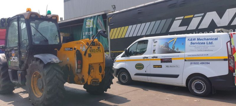 Recent install on a JCB teletruck including wireless data to the Weighbridge, customer can monitor individual and multiple loads.