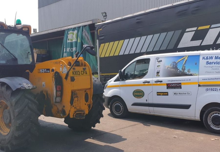 Recent install on a JCB teletruck including wireless data to the Weighbridge, customer can monitor individual and multiple loads.