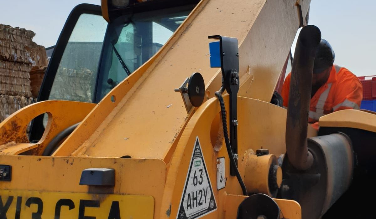 Recent install on a JCB teletruck including wireless data to the Weighbridge, customer can monitor individual and multiple loads.