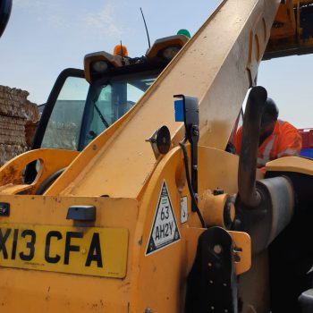 Recent install on a JCB teletruck including wireless data to the Weighbridge, customer can monitor individual and multiple loads.