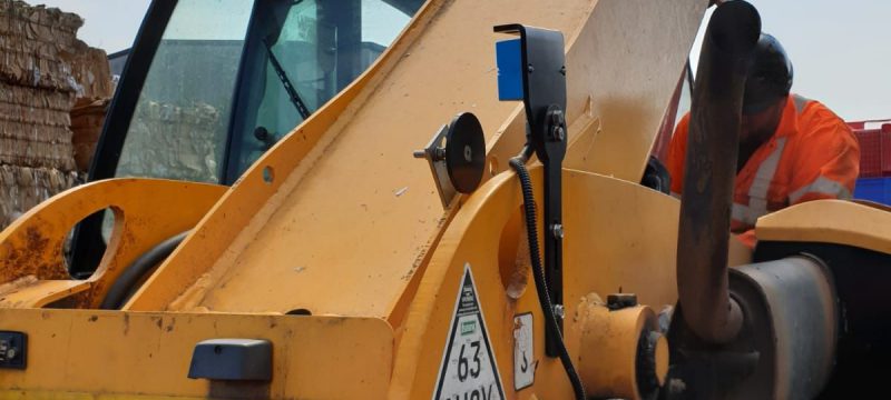 Recent install on a JCB teletruck including wireless data to the Weighbridge, customer can monitor individual and multiple loads.