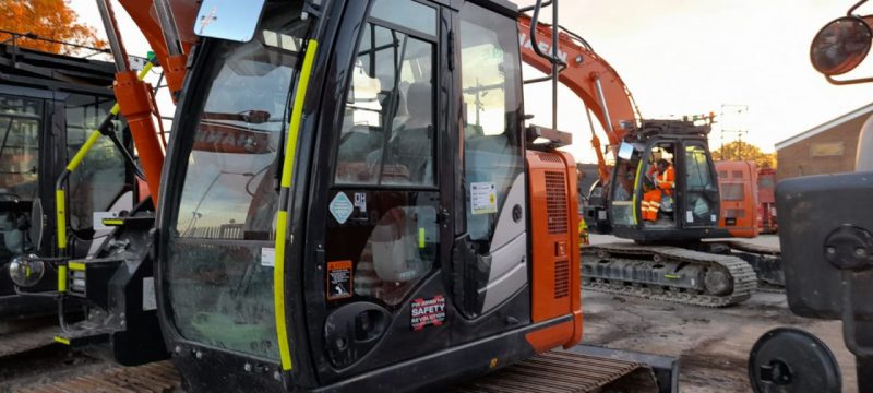 Xwatch XW2 installs carried out on a Hitachi ZX135 & Hitachi ZX225